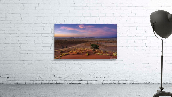 Mountain Sunset Majesty Wall Preview