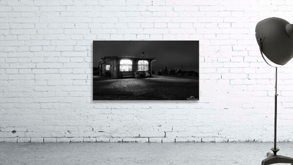 Early Morning at the coffee shop Wall Preview