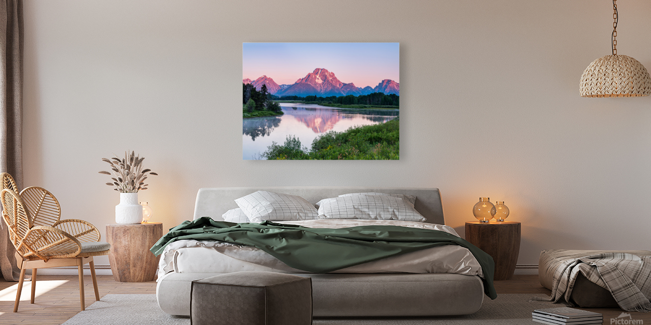 Oxbow Bend Signed Reproduction