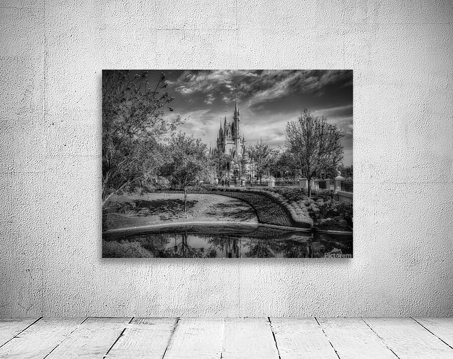 Magic Kingdom BW Wall Preview