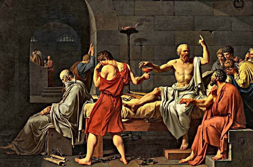 The Death of Socrates by ArtoVenture