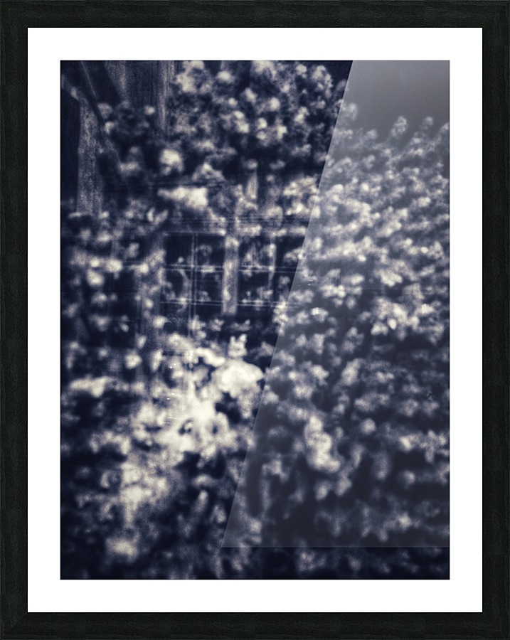 BURST - DARK Picture Frame print
