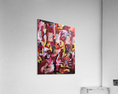 Thin crust pepperoni Acrylic Print