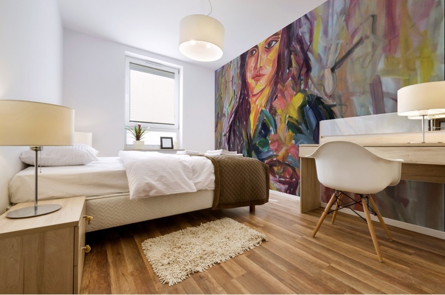 My flowers Mural print