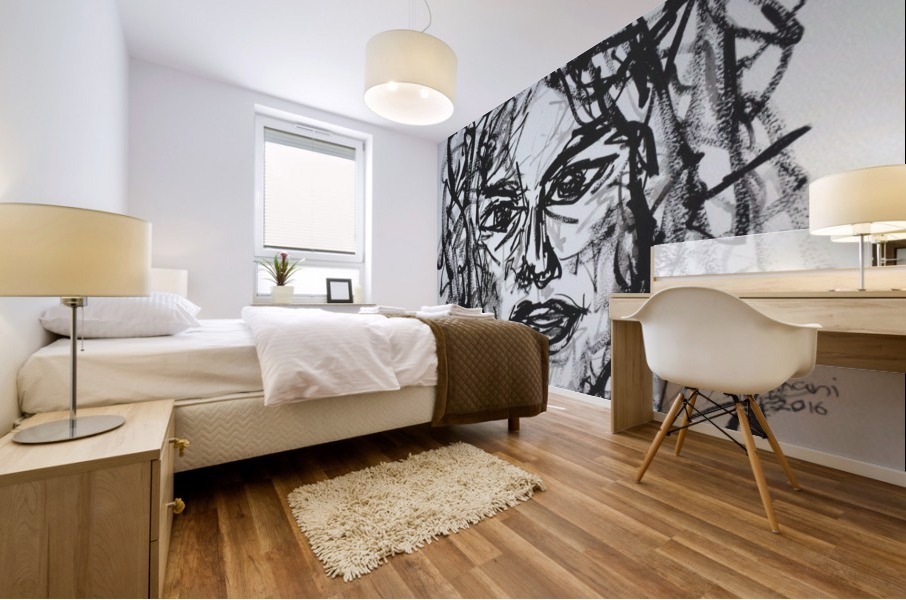 Portrait no 11 Mural print