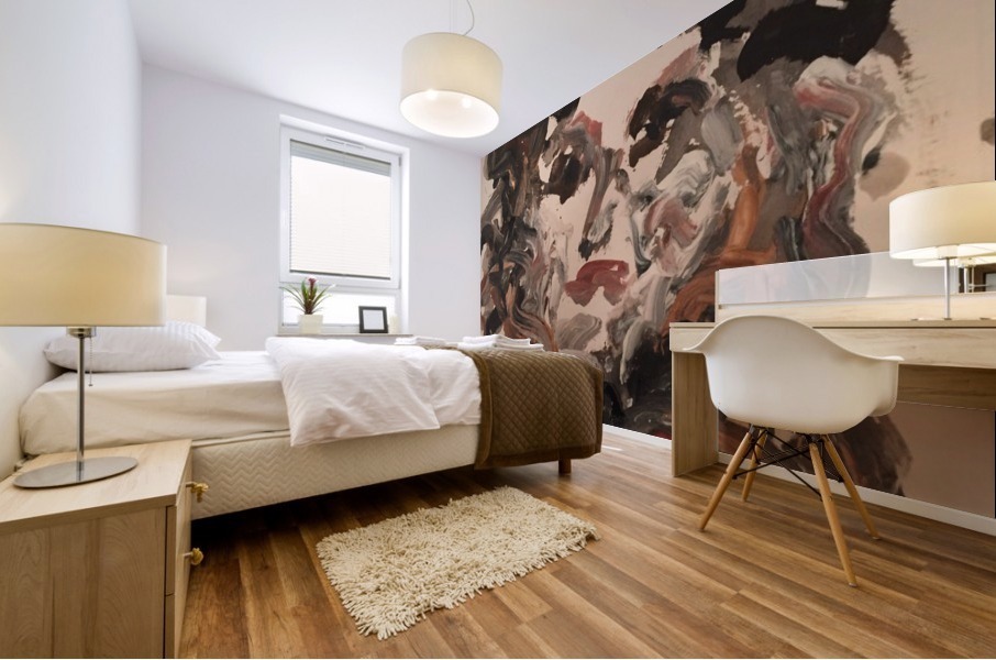 Angela I Mural print