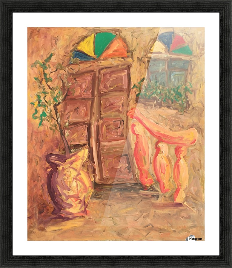 Passing by Picture Frame print