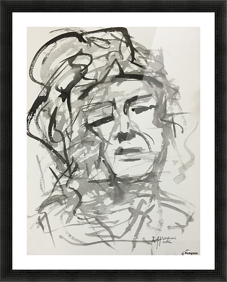 No blame Picture Frame print