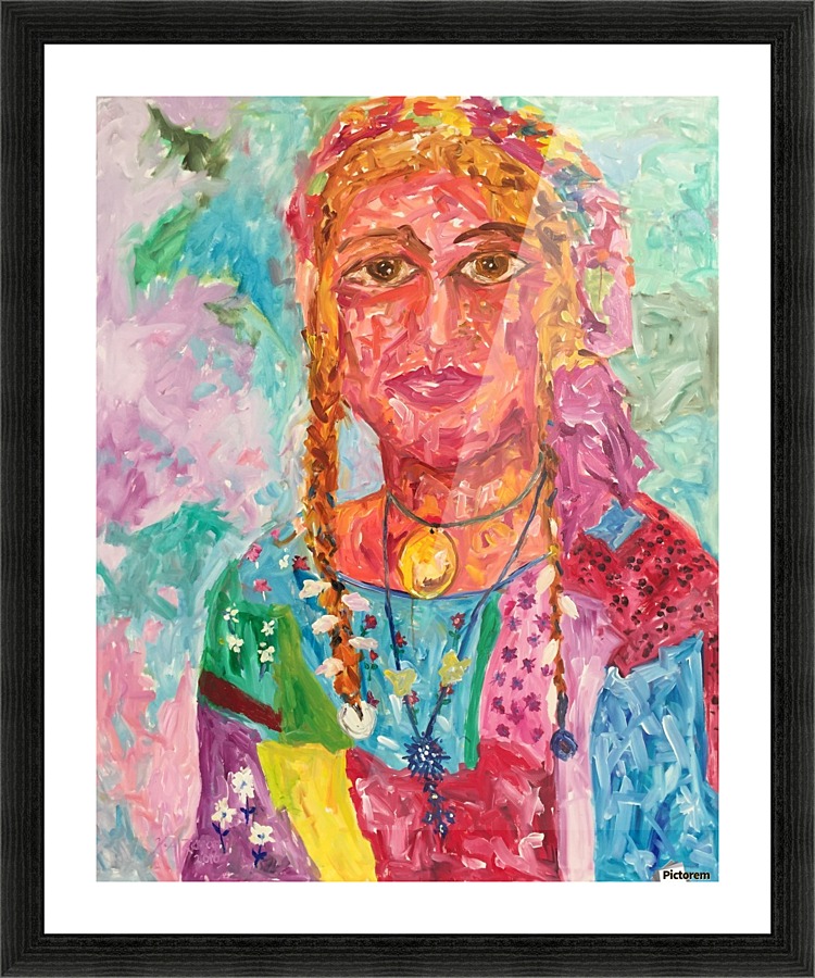 Gypsy Queen Picture Frame print