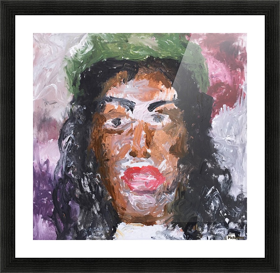 Ms. Bad habits Picture Frame print