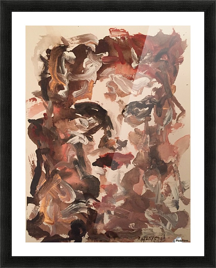 Angela II Picture Frame print