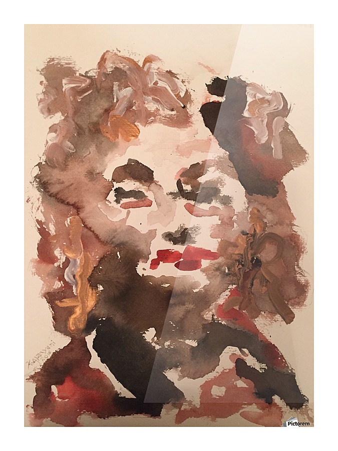 Angela III Picture Frame print