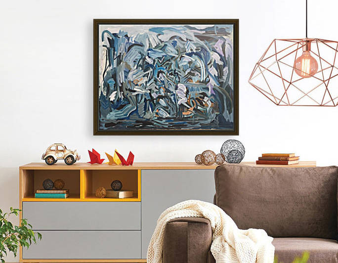 Destination Unkown 70x90cm by Khalid Alzayani