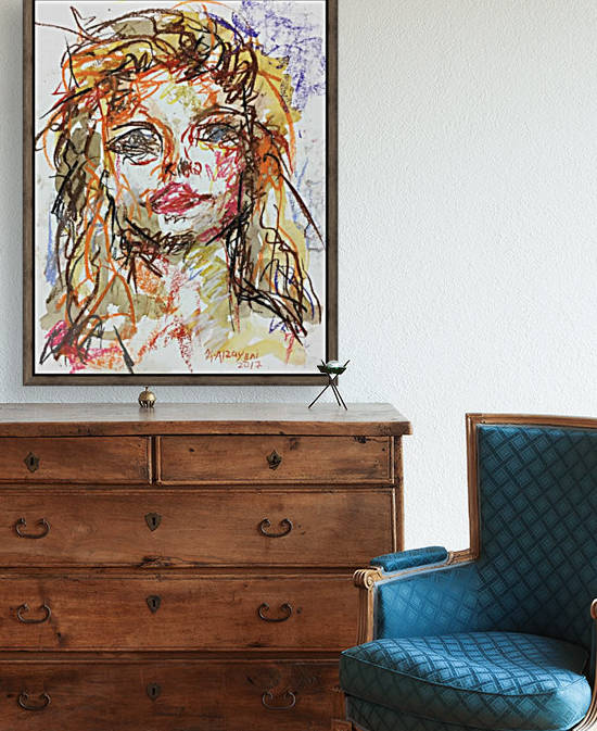 BElanna_32x41cm by Khalid Alzayani
