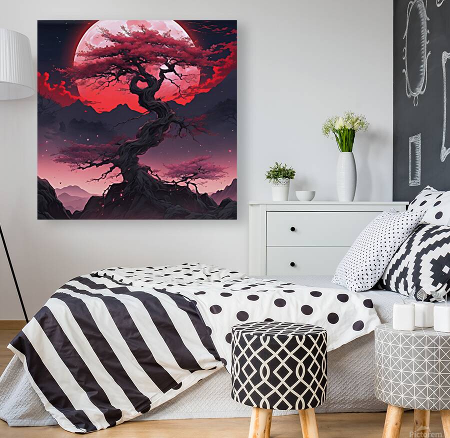 0 the ethereal beauty of the mystical landscape u Reproduction