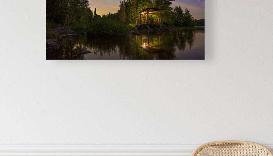 Lac Bouchard Lanterne by Jean Rondeau