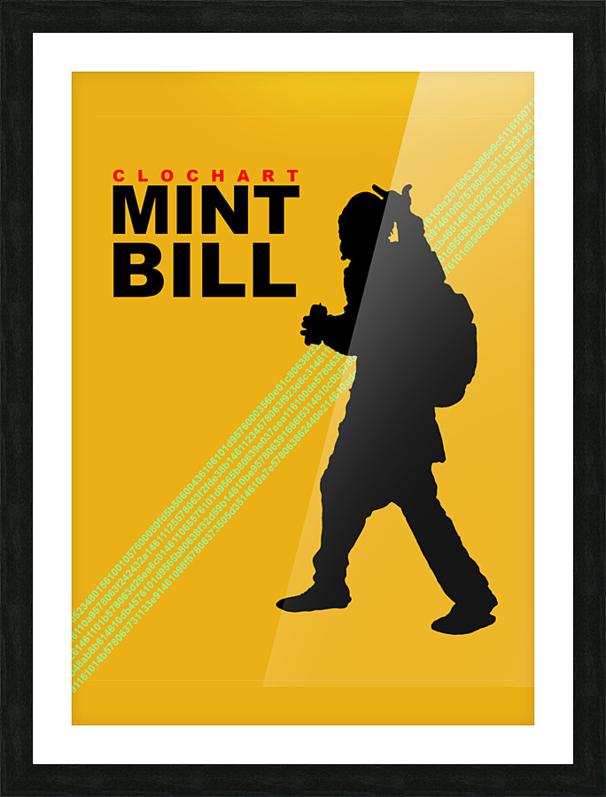 MINT Bill Picture Frame print