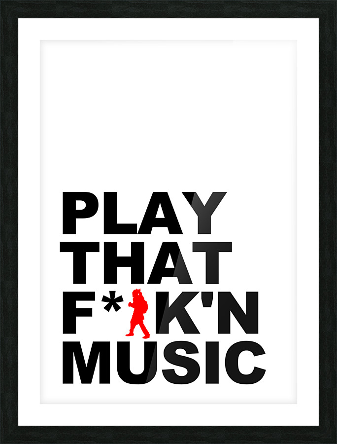 playclochart Picture Frame print
