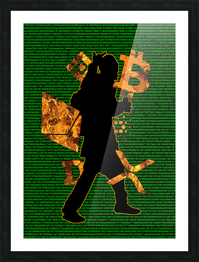 Contract Black Picture Frame print
