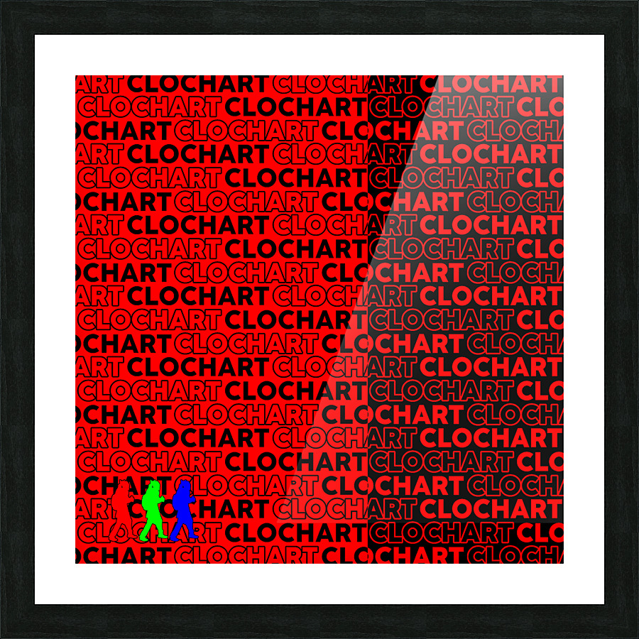 Classofclochart SqRB Picture Frame print