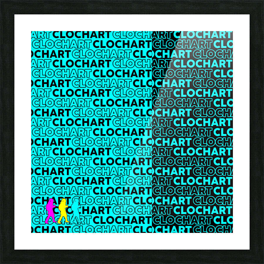 Classofclochart SqCB Picture Frame print