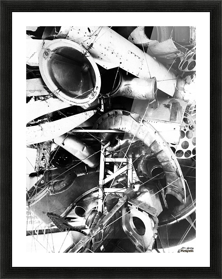 SPACE JUNK II Picture Frame print