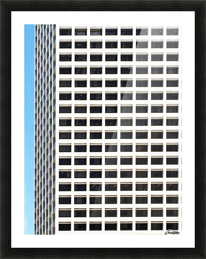 SKYGRID Picture Frame print