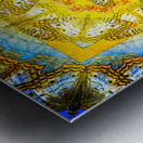 White Peacock Metal print