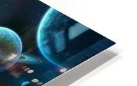 a breathtaking 3d rendition of the cosmos showcas HD Metal print