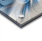 Blue Dendrils Acrylic print