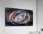 Space Ovalized Acrylic Print
