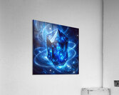 Crystal Blues  Acrylic Print