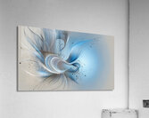 Blue Dendrils Acrylic Print