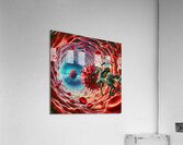 COVID Cowboy Acrylic Print