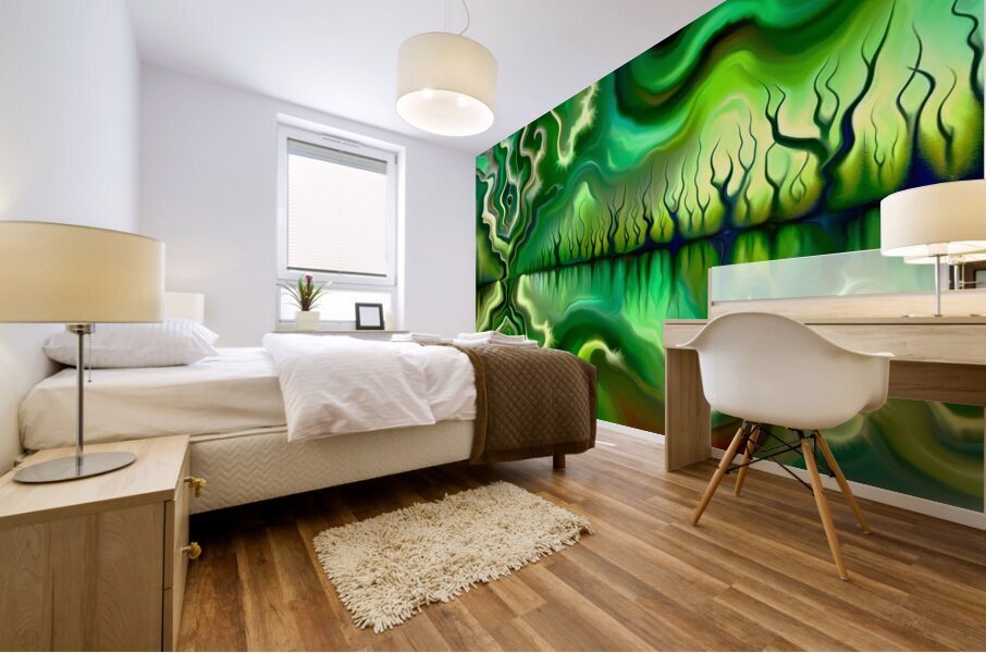 Stormy Brew  Mural print