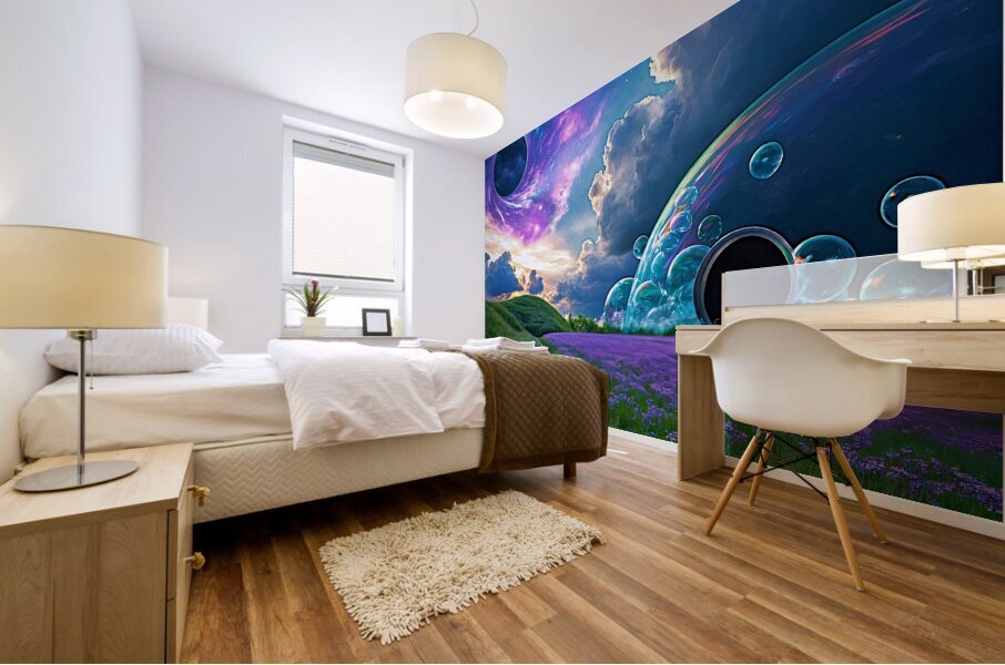 Tropo Portals  Mural print