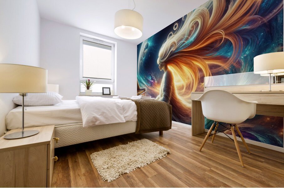 Satelite Sonata Mural print