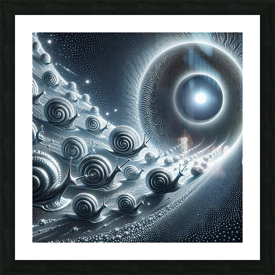 Snailien Exodus Picture Frame print