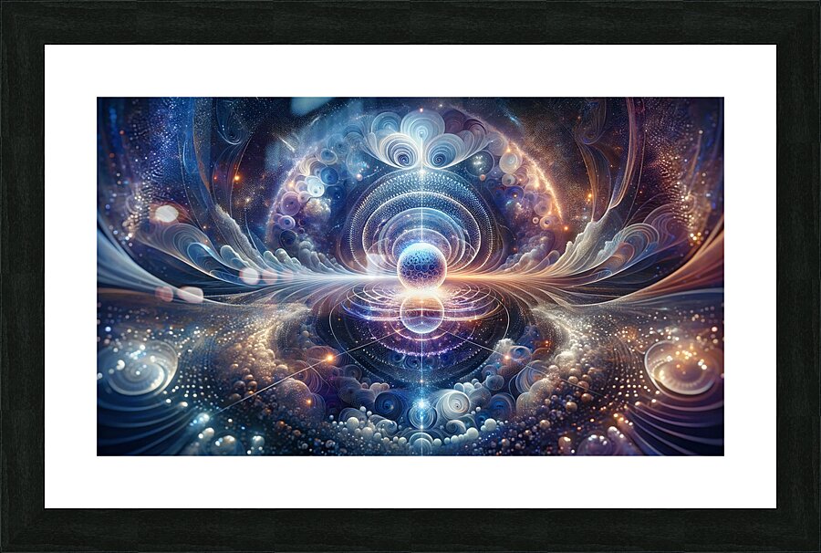 Centeredness Picture Frame print