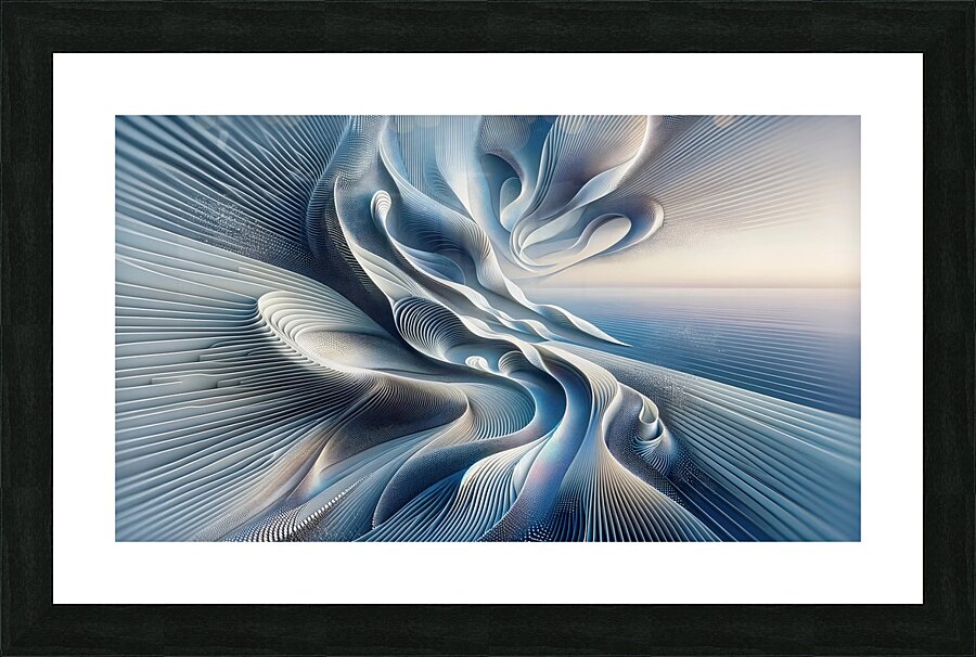 Accretions Picture Frame print