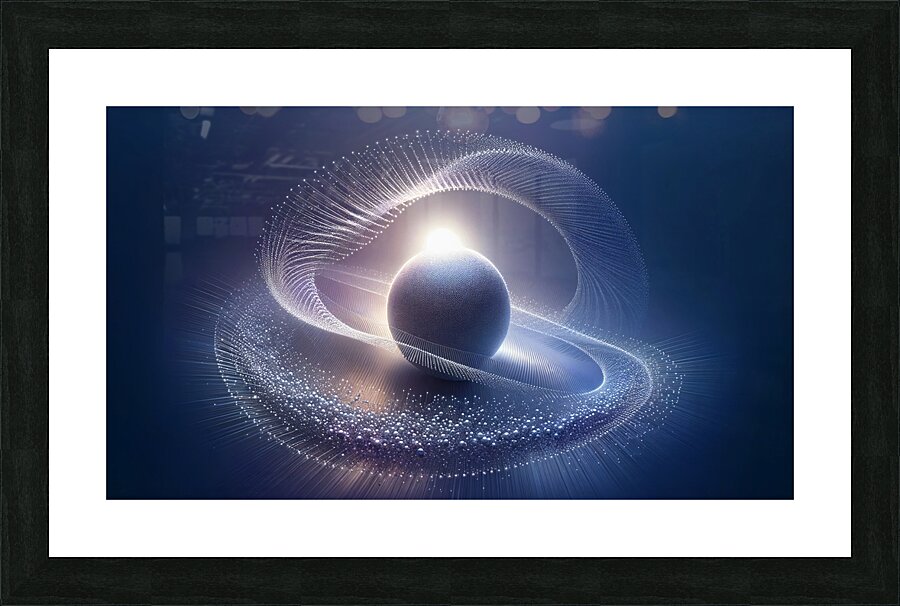 Sweeping Surveillance Picture Frame print