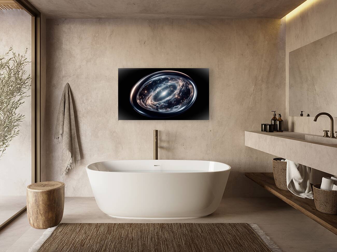 Space Ovalized Reproduction