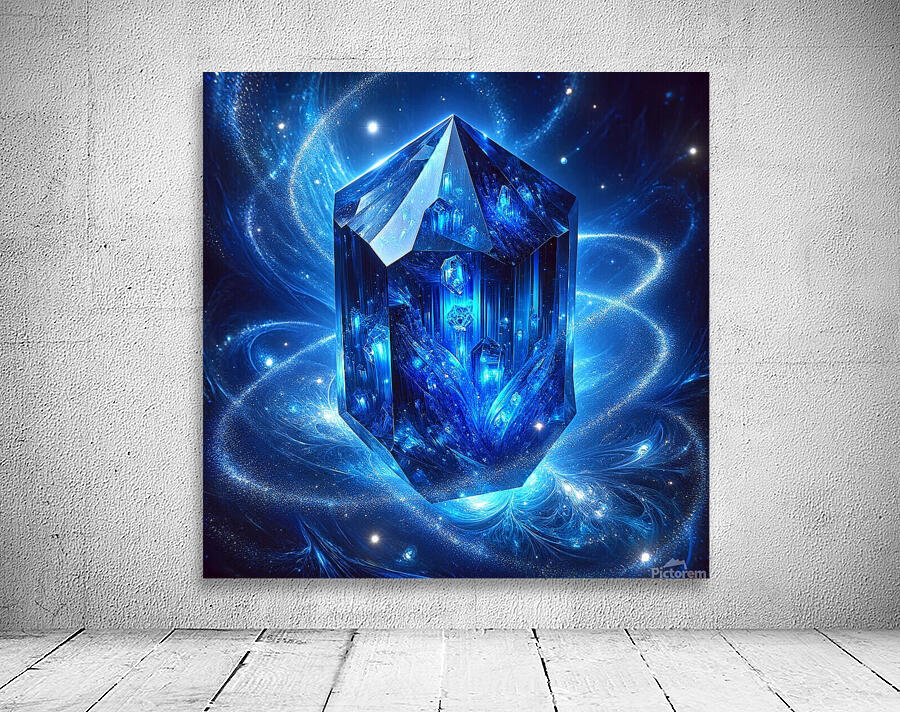 Crystal Blues  Wall Preview