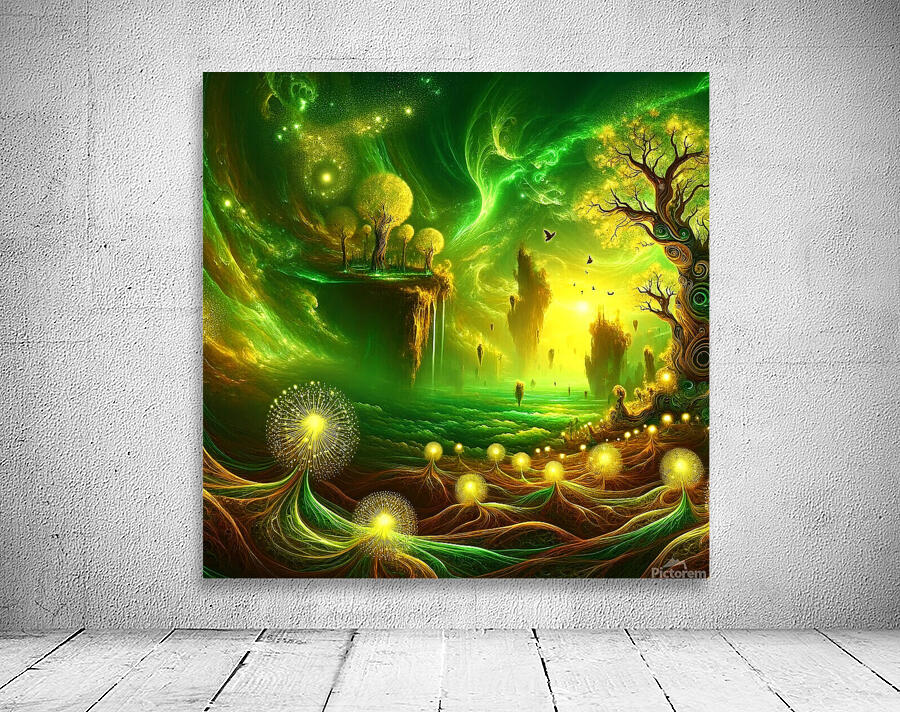 Emerald Falls  Wall Preview