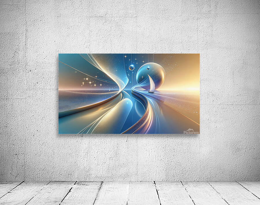 Sailing the Starlanes Wall Preview