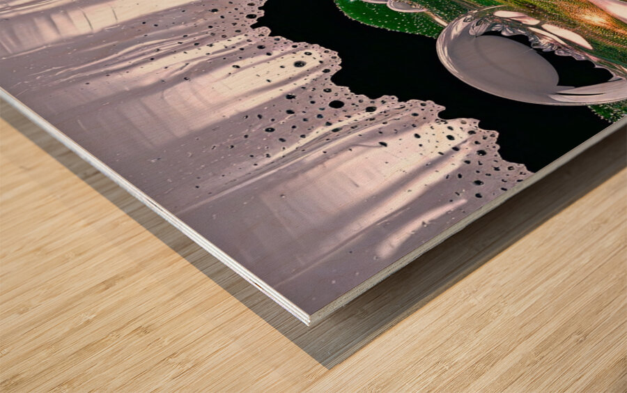 Curtainesque  Wood print