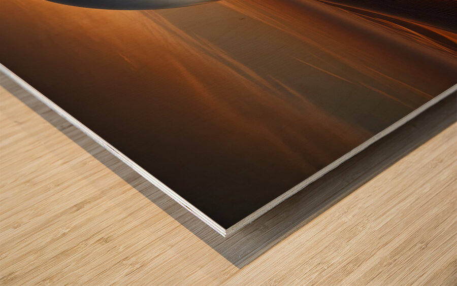 Oblique Continuations Wood print