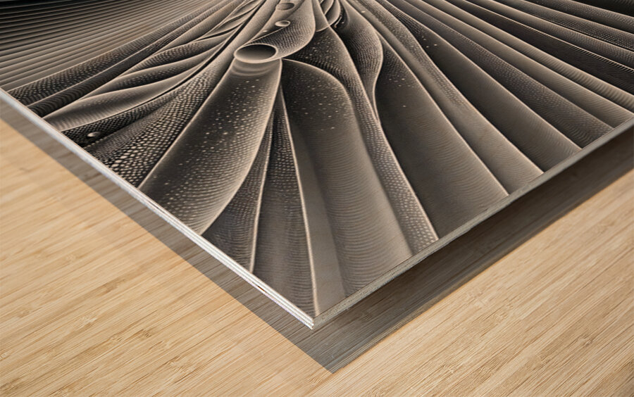 Starflight Wood print