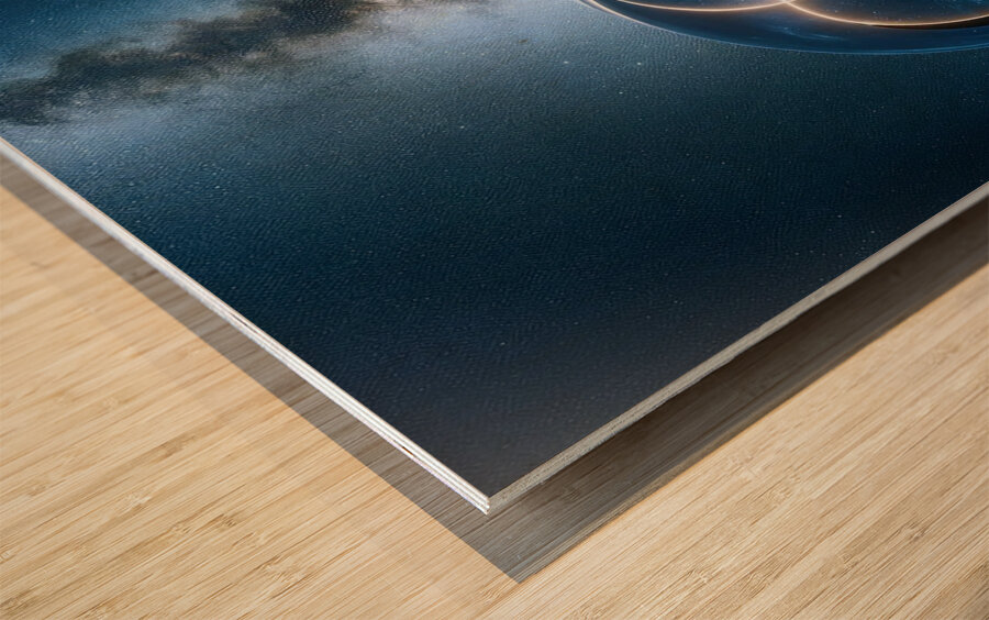 Lucidity Dome  Wood print