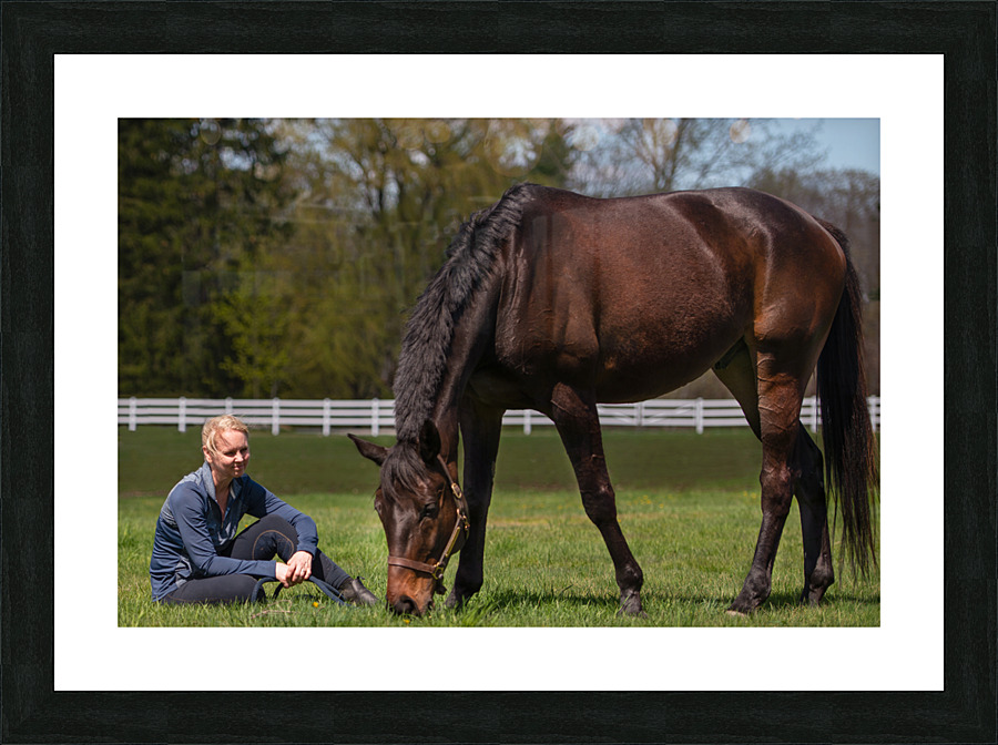 Benny 4 Picture Frame print